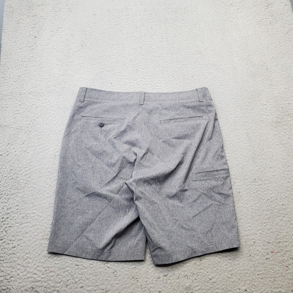 PGA Tour Golf Shorts Mens 34 Gray Performance Stretch Slash Pockets Outdoor - Picture 2 of 9